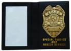 RESIDENT EVIL STARS BADGE & LEATHER WALLET SET (C: 0-1-4)