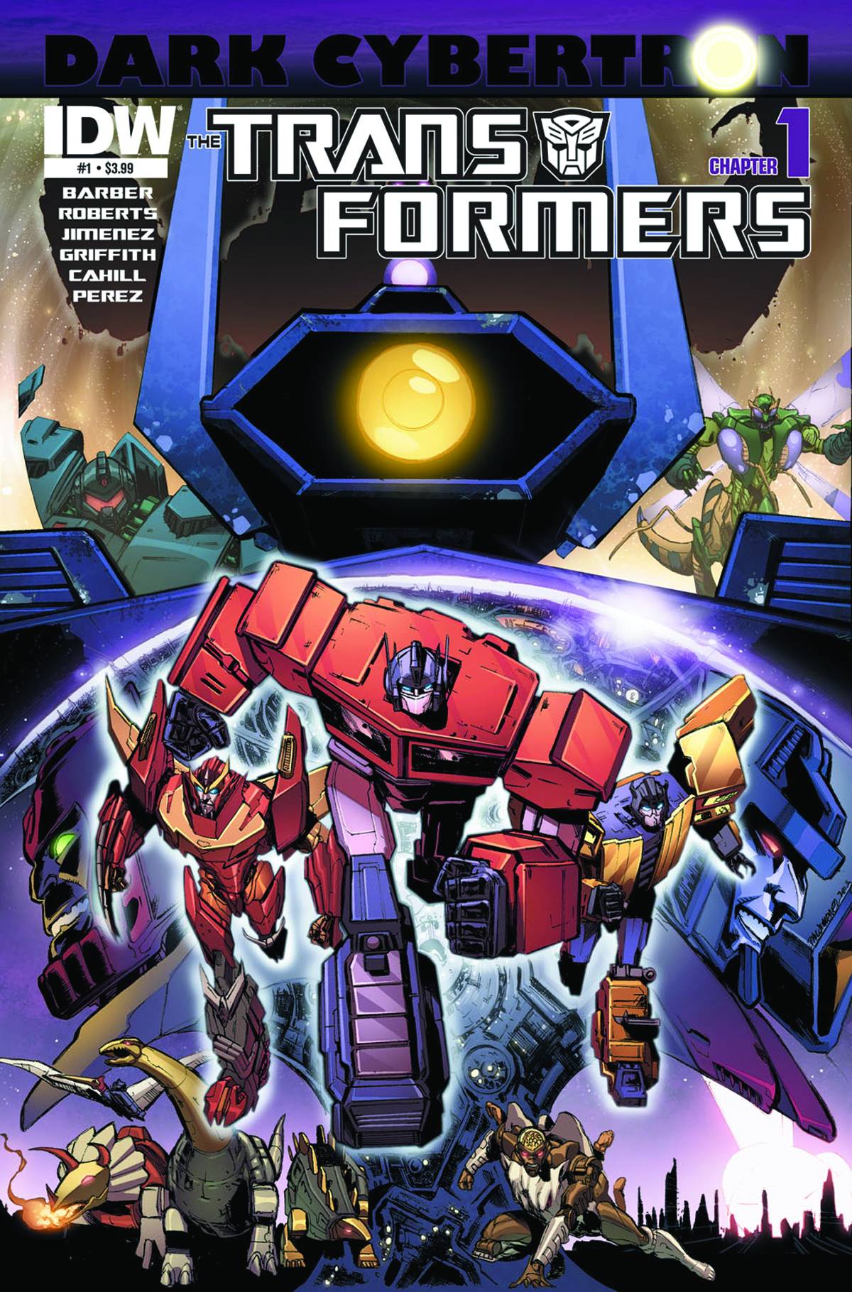 TRANSFORMERS DARK CYBERTRON #1