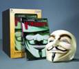 V FOR VENDETTA BOOK AND MASK SET (MR)