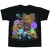 ADVENTURE TIME ZOMBIE GROUP BLK PX T/S XL